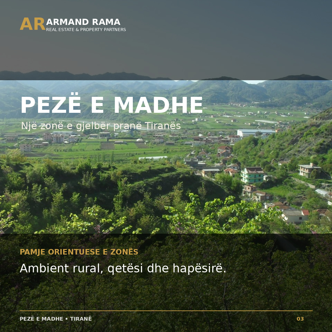 Shitet tokë 3,000 m² në Pezë të Madhe – miniaturë 3